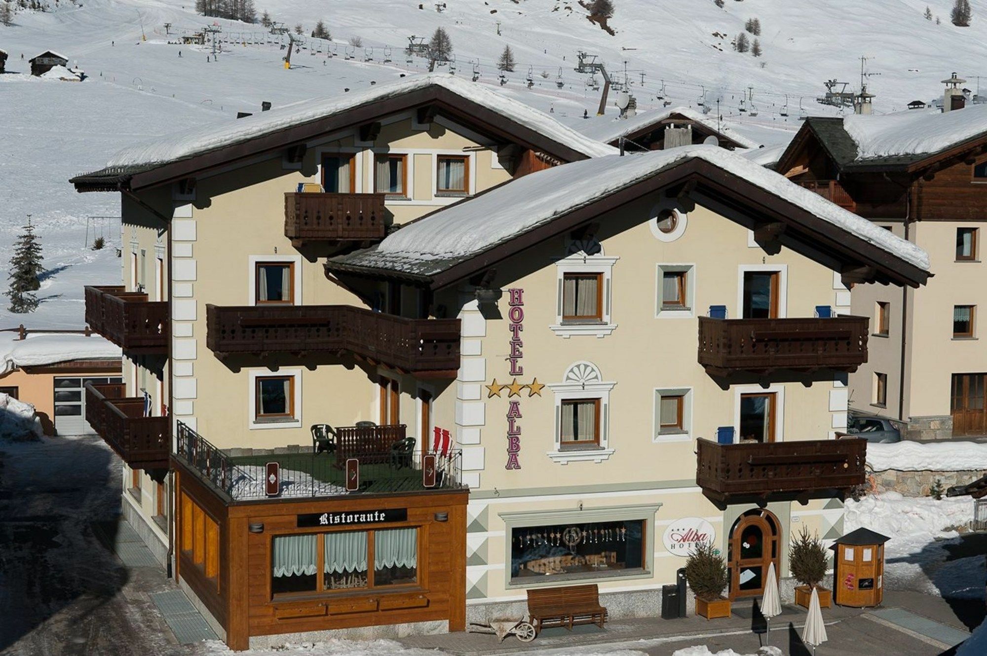 Hotel Alba Livigno Exterior foto